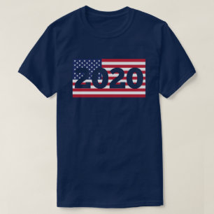 Camiseta Bandera estadounidense de 2020