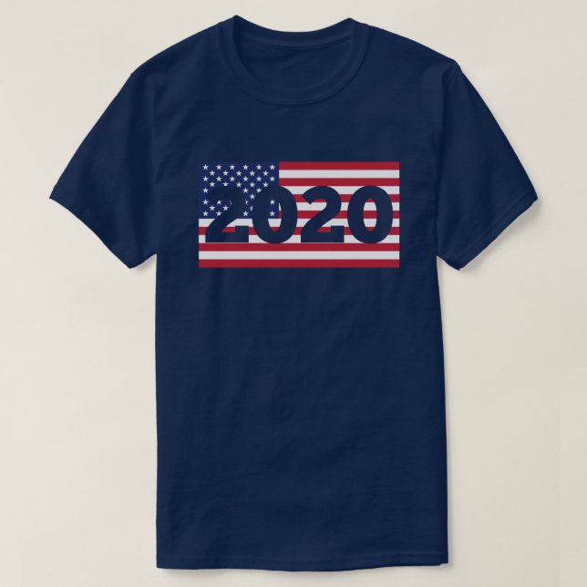 Camiseta Bandera estadounidense de 2020 (Diseño del anverso)
