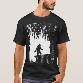 Camiseta Bandera estadounidense de Alabama