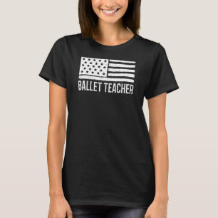 Camiseta Bandera Estadounidense De Ballet Patriótico 4 De J