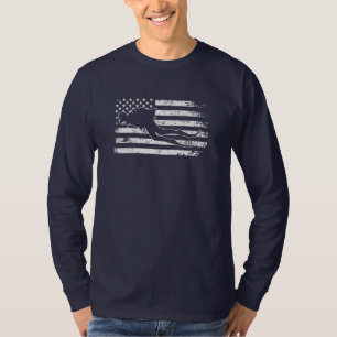 Camiseta Bandera estadounidense de buceo
