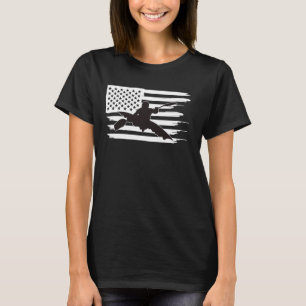 Camiseta Bandera estadounidense de Canoe-Kayak