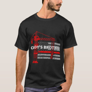 Camiseta Bandera estadounidense de Crane Operator