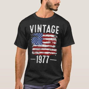 Camiseta Bandera Estadounidense de cumpleaños número 45, ba