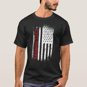 Camiseta Bandera estadounidense de Cyclocross