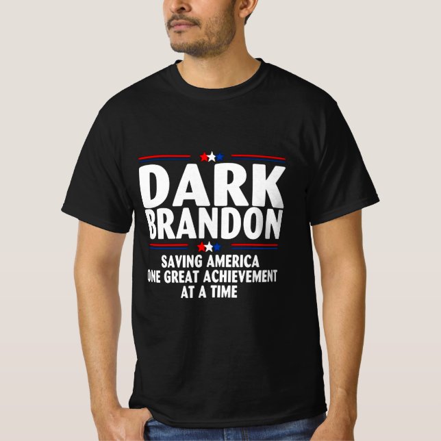 Camiseta Bandera estadounidense de Dark Brandon (Anverso)