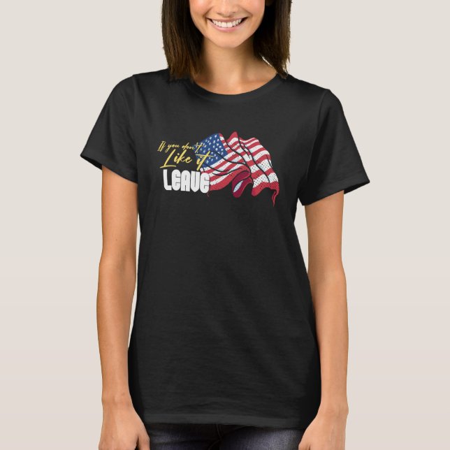 Camiseta Bandera estadounidense de EE. UU. (Anverso)