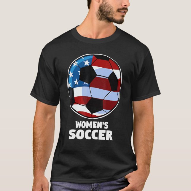 Camiseta Bandera Estadounidense De Futbol Futbol Fall (Anverso)