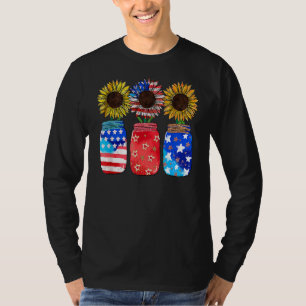 Camiseta Bandera Estadounidense De Giro Patriótico Jar 4 De