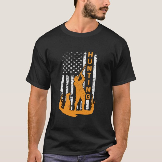 Camiseta Bandera estadounidense de Hunter (Anverso)