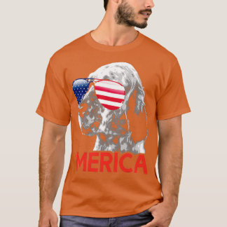 Camiseta Bandera estadounidense de la bandera norteamerican
