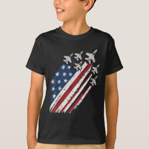 Camiseta Bandera estadounidense de la Fuerza Aérea Patrióti