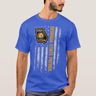 Camiseta Bandera estadounidense de la Patrulla Estatal de G