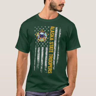 Camiseta Bandera estadounidense de las tropas del estado de