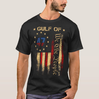Camiseta Bandera Estadounidense De Los Estados Unidos En El