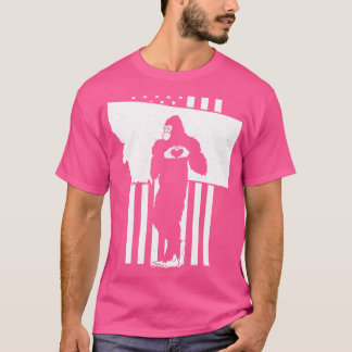 Camiseta Bandera estadounidense de Montana