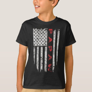 Camiseta Bandera estadounidense de Papúa: El abuelo regala