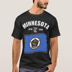 Camiseta Bandera estadounidense de pesca angustiado