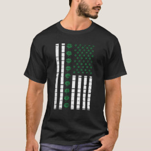 Camiseta Bandera estadounidense de San Patricio