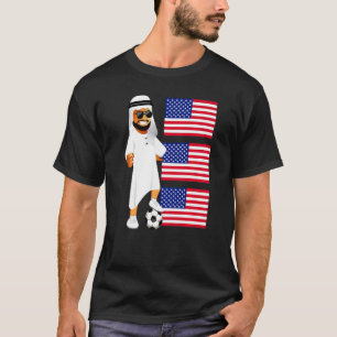 Camiseta Bandera Estadounidense De Sheikh En Estados Unidos