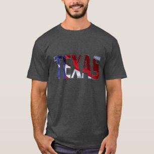 Camiseta Bandera estadounidense de Texas