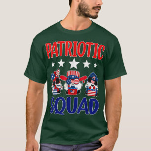Camiseta Bandera estadounidense de tres gnomos 4