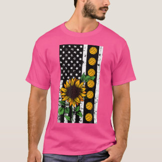 Camiseta Bandera estadounidense de voleibol Sunflower Guay 