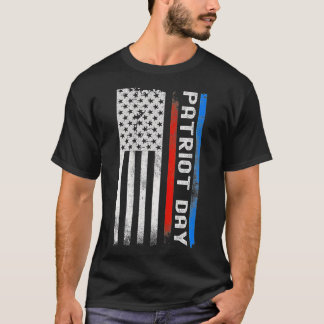 Camiseta Bandera estadounidense del Día del Patriota con pr