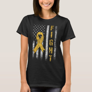 Camiseta Bandera estadounidense del Mes de Conciencia sobre