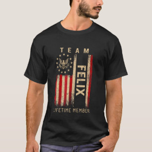Camiseta Bandera estadounidense del miembro de la vida del