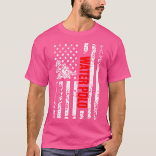 Camiseta Bandera Estadounidense Deporta Patriótico Waterpol