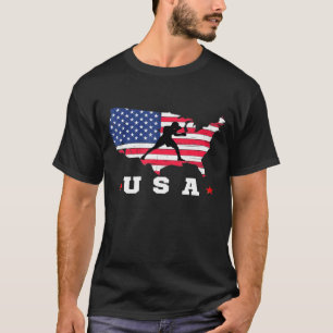 Camiseta Bandera Estadounidense Deportes Patrióticos Bander