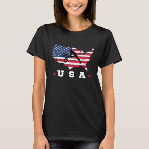 Camiseta Bandera Estadounidense Deportes Patrióticos Bander