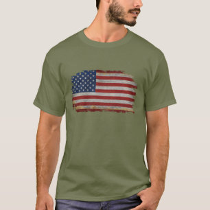 Camiseta BANDERA ESTADOUNIDENSE DESTRUYÓ LA PATRIOTA Camise