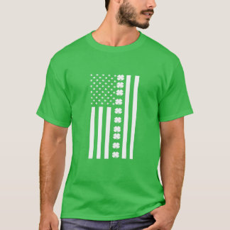 Camiseta Bandera Estadounidense Día de San Pattys Día de St