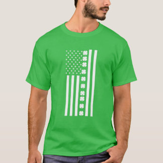 Camiseta Bandera Estadounidense Día de San Pattys Día de St