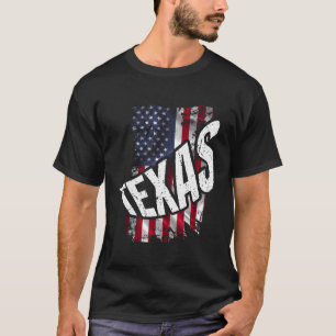 Camiseta Bandera estadounidense en peligro Texas