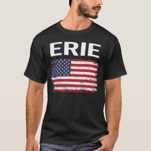 Camiseta Bandera estadounidense Erie