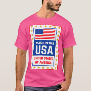 Camiseta Bandera estadounidense Estados Unidos de América _