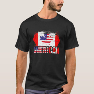 Camiseta Bandera estadounidense estadounidense Eh Bandera c