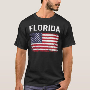 Camiseta Bandera estadounidense Florida
