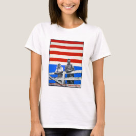 Camiseta Bandera estadounidense fotos antiguas de Estados U