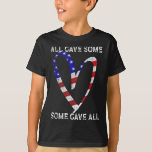 Camiseta Bandera Estadounidense Fuerzas Armadas del Corazón