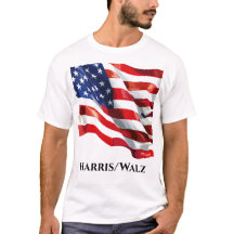 Bandera estadounidense Harris/Walz