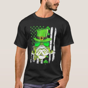 Camiseta Bandera estadounidense irlandesa de pesca de pesca