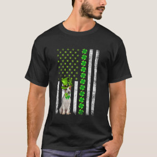 Camiseta Bandera estadounidense Jack Russell Terrier Dog St