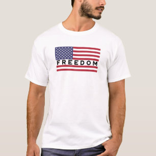 Camiseta Bandera estadounidense, libertad patriótica, diseñ