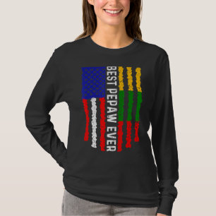 Camiseta Bandera estadounidense Lituania Bandera a la mejor