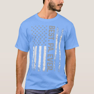 Camiseta Bandera Estadounidense Mejor Patria Jamás