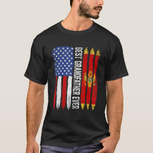 Camiseta Bandera estadounidense Montenegro bandera Mejor ab